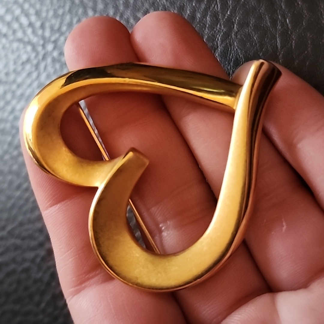 Vtg Krementz Brooch